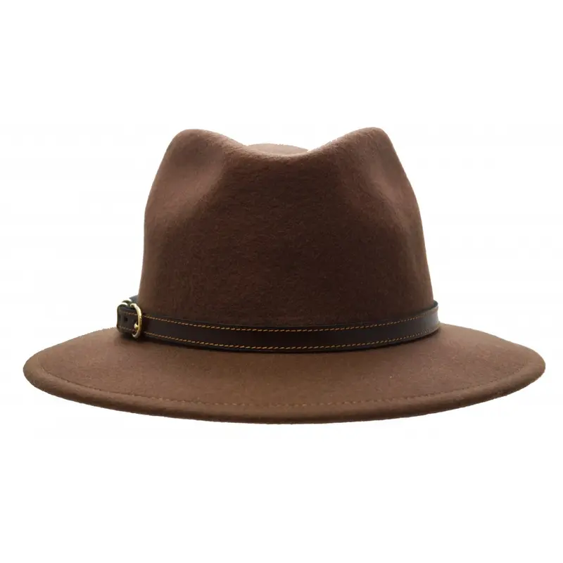 Fedora hat - Cleo - Camel