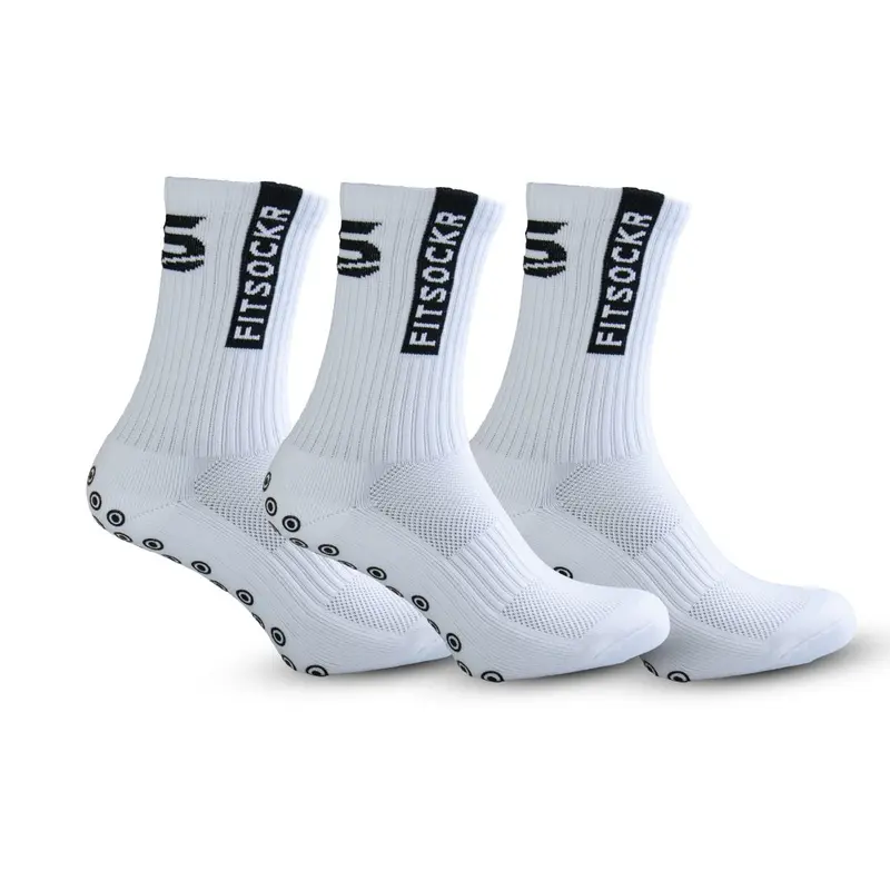 FitSockr Gripsokken One - Wit - 3 paar