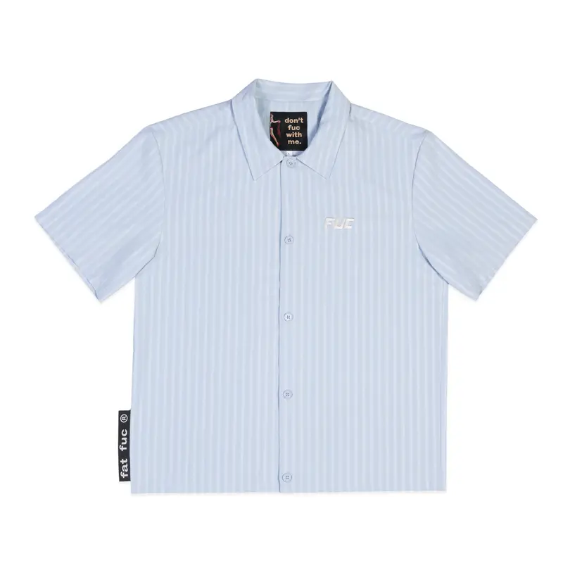 FUC Striped Shirt Light Blue