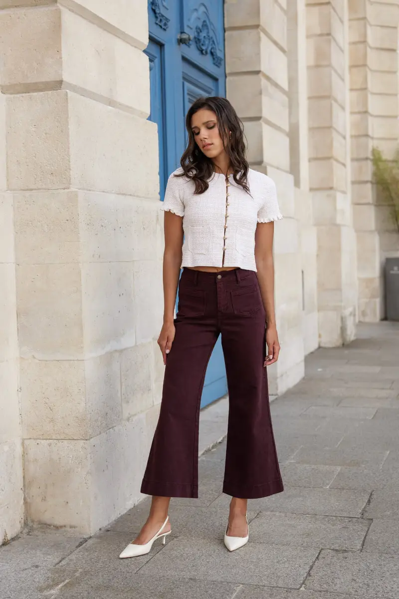 Gasparette Denim Jeans Broek | Sweet Like You