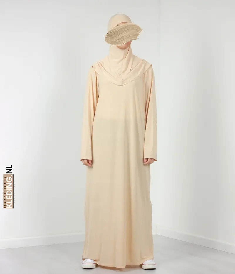 Gebedskleding ééndelig - Beige