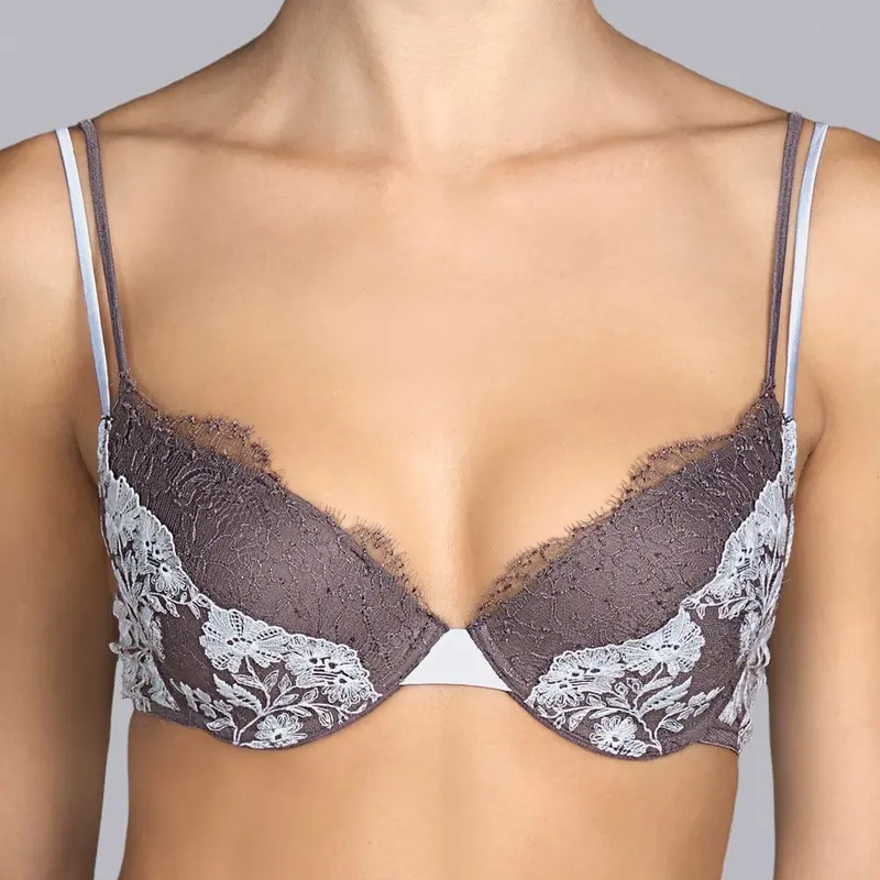 Georgette Voorgevormde Beugel Bh 3308416 Smoke