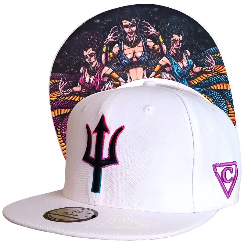 Gorgons Snapback - White