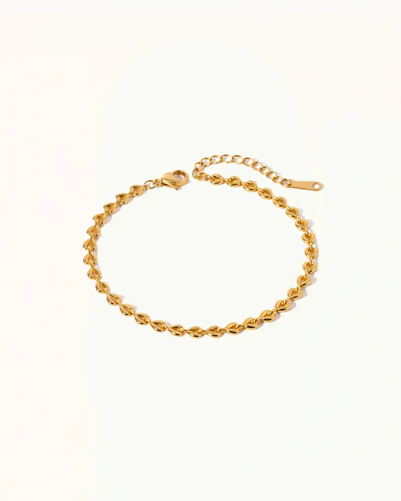 Gouden Armband met Verfijnde Schakels - Beyza