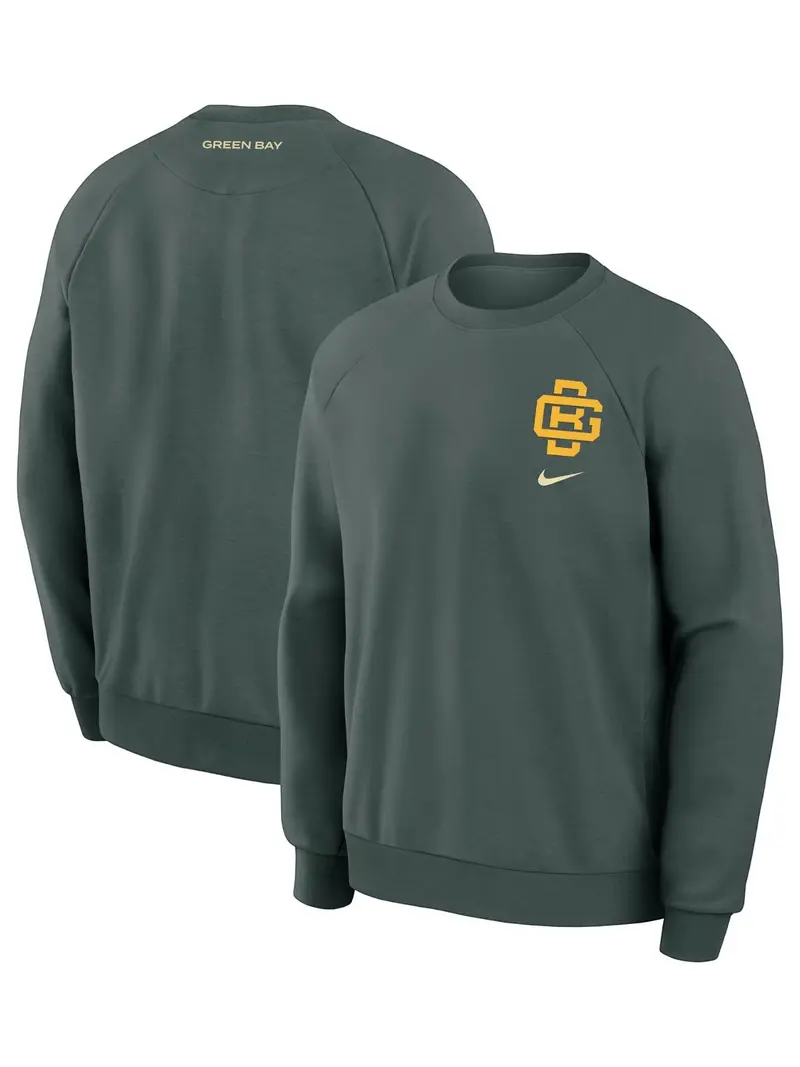 Green Bay Packers Rivalries NFL Dri-FIT Primary Crew Nike Dark Green