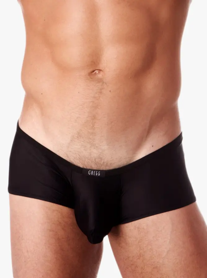 Gregg Homme Voyeur Square Cut Briefs Black