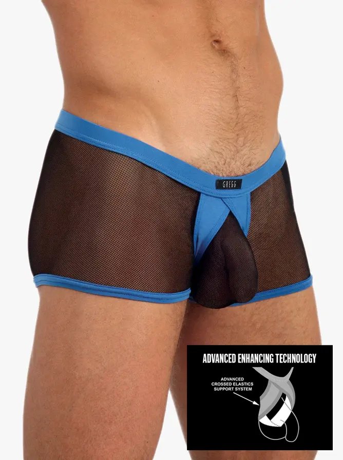 Gregg Homme X-Rated Maximizer Boxer Briefs BlackBlue