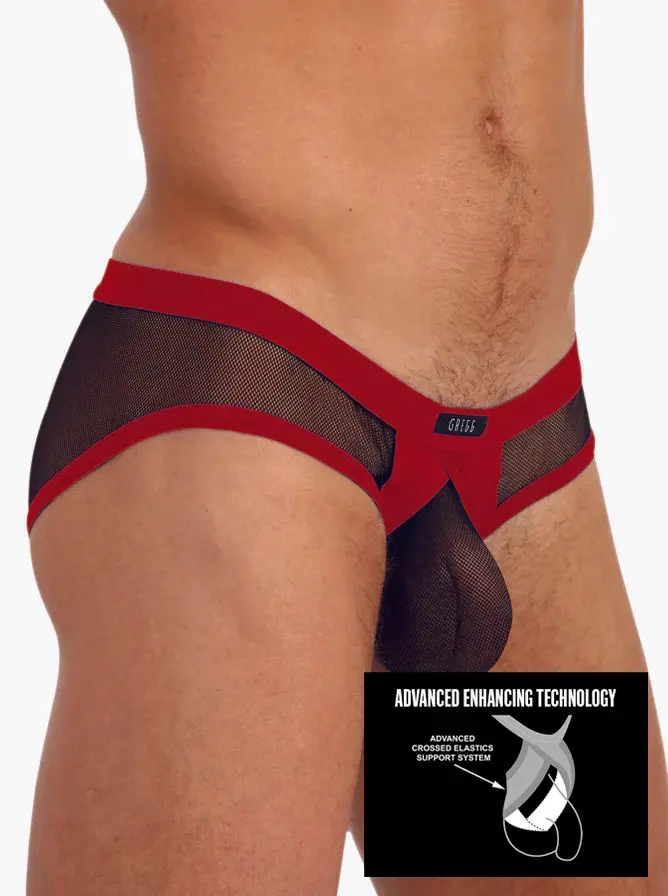 Gregg Homme X-Rated Maximizer Brief BlackRed