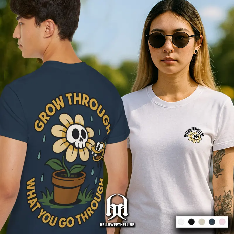 Grow Through What You Go Through - T-shirt unisexe