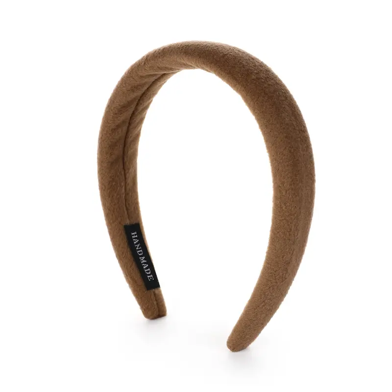 Haarband Velvet Camel Brown