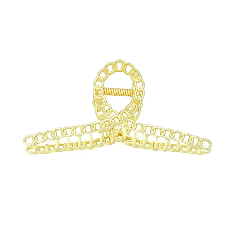 Haarklem Elegant Swirl Twist Vintage Goudkleurig