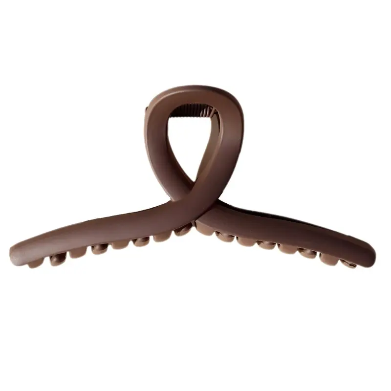 Haarklem Matte Swirl Chocolate Brown