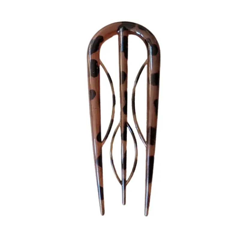 Haarpin French Tortoise Brown/Black
