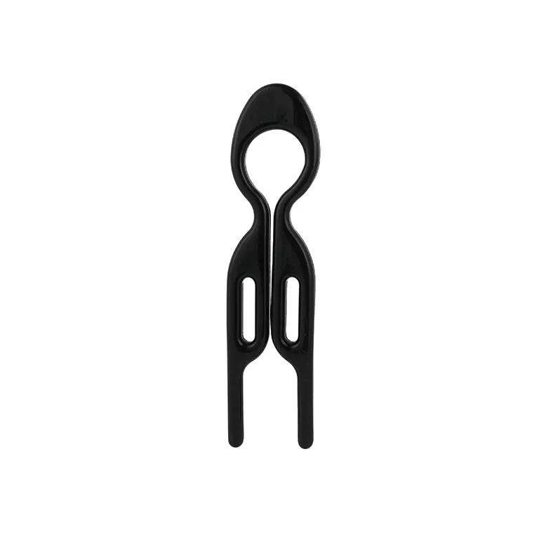 Haarpin Loop Shiny Black