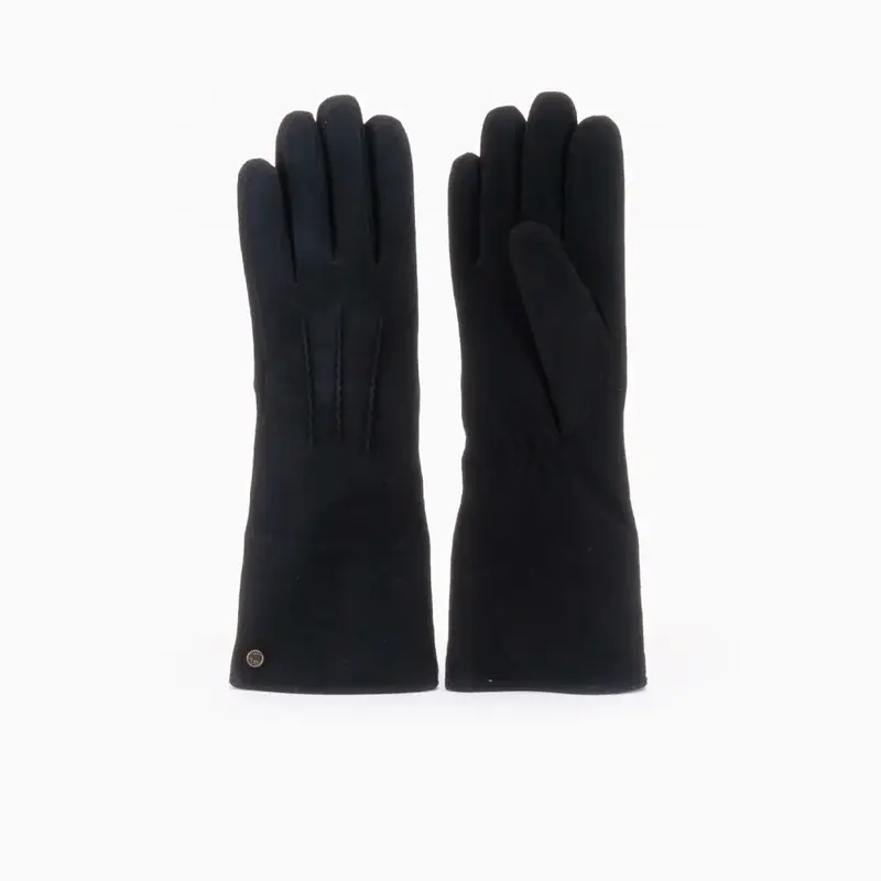 Handschoenen Lang Dames Goat Suède Choco
