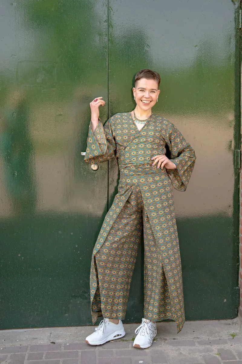 Happy suit- de enige echte- vintage eye- boho pants