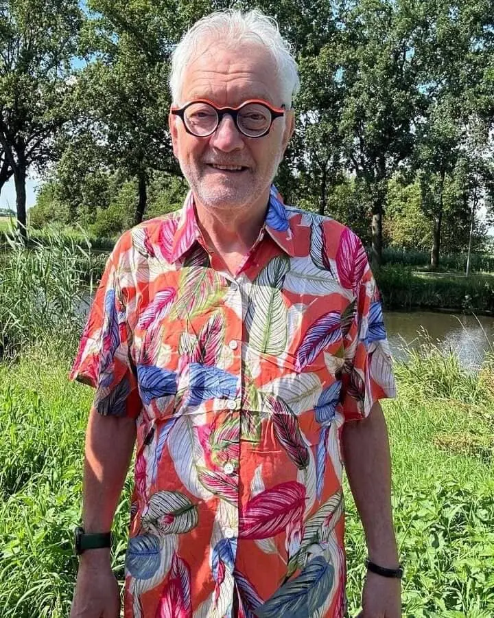 Happy-vibe Man shirt- summer amore
