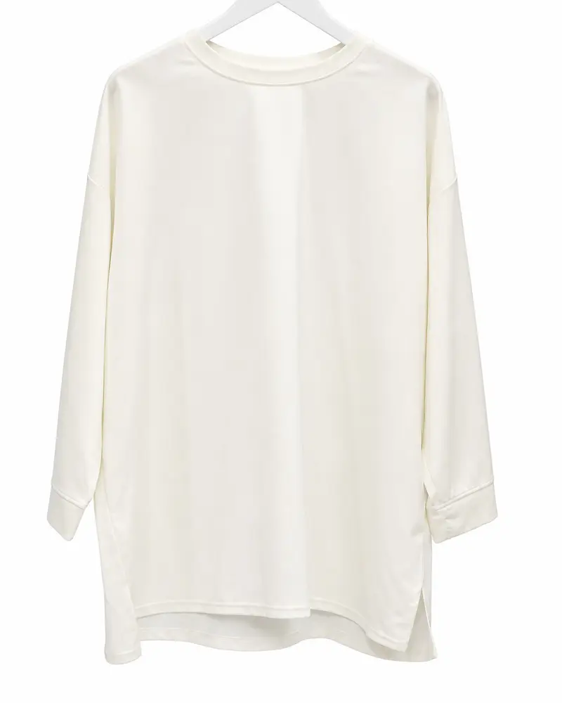 Haut blanc long