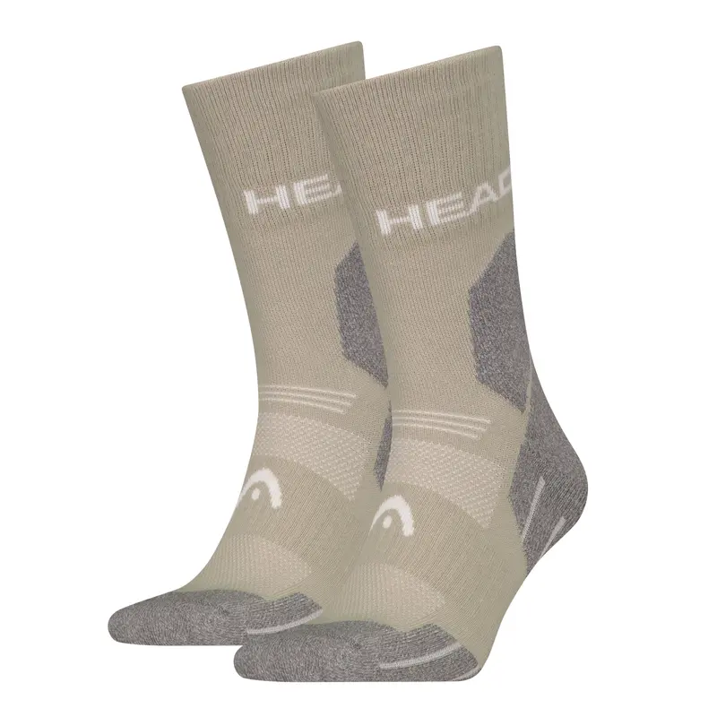 Head- Hiking - All Climat - Wandel Sok/ Neutral - Zwart - Grey    2 Pack