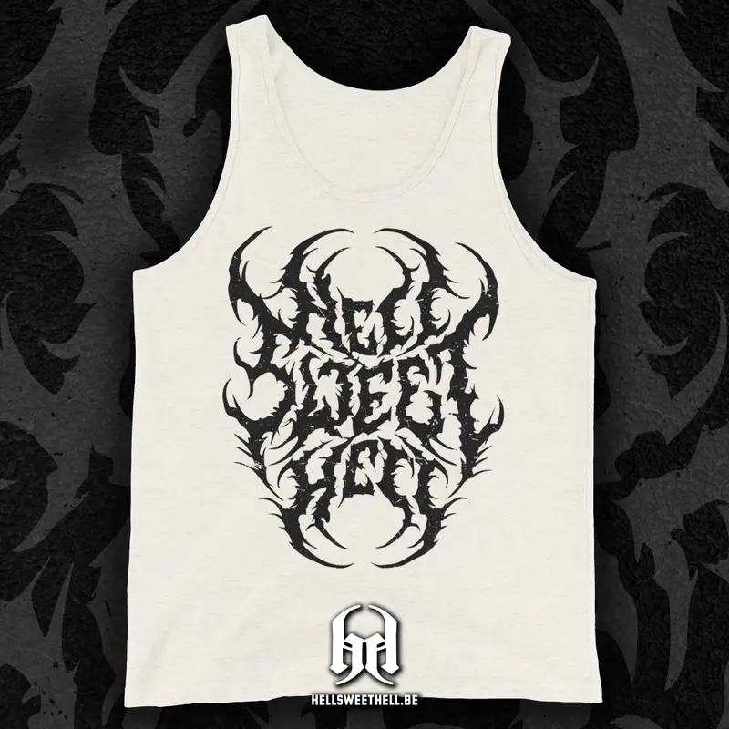 Hell Sweet Hell Logo Noir - Débardeur unisexe