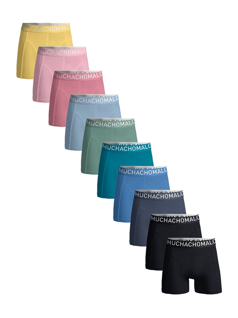Heren 10-pack Boxershorts light cotton