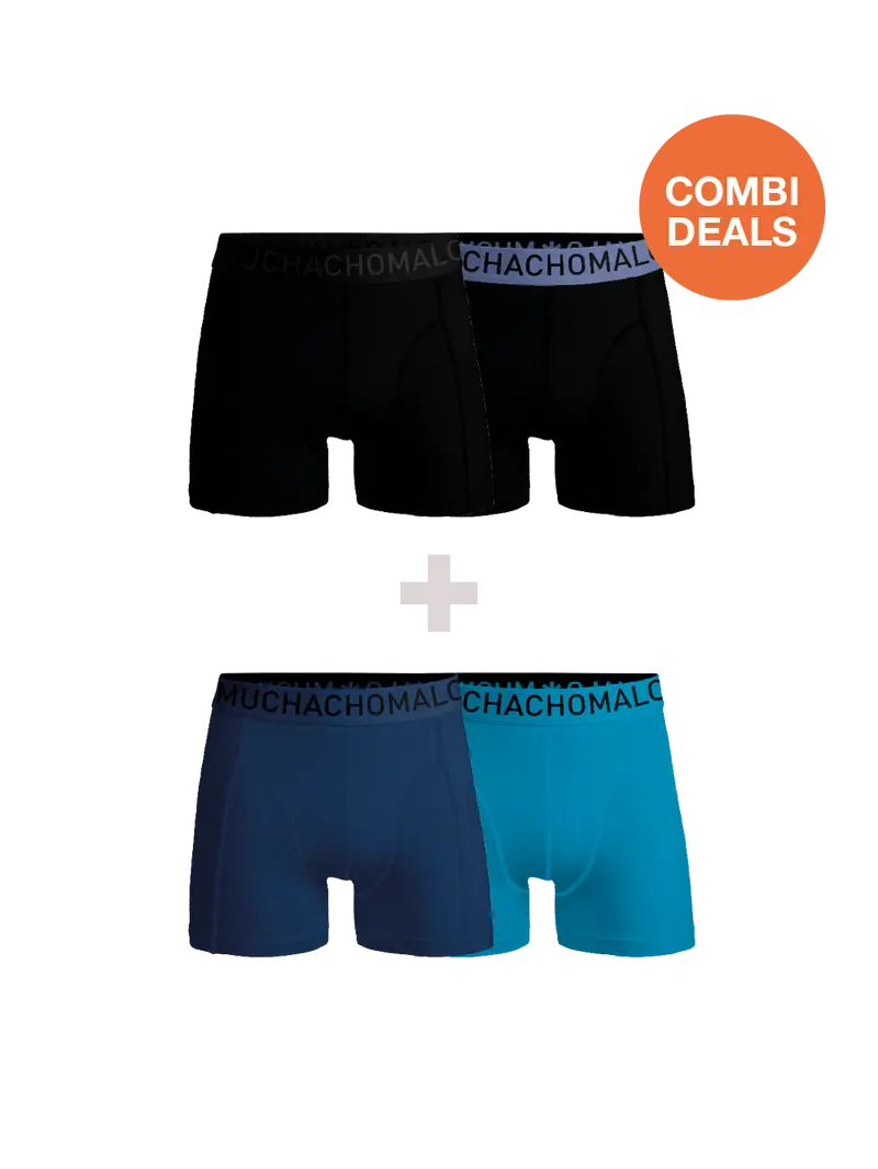 Heren 2+2-pack Microfiber