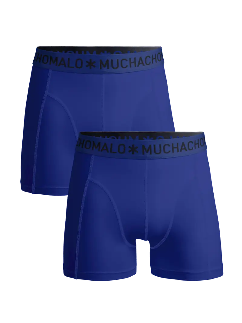 Heren 2-pack Boxershorts Effen