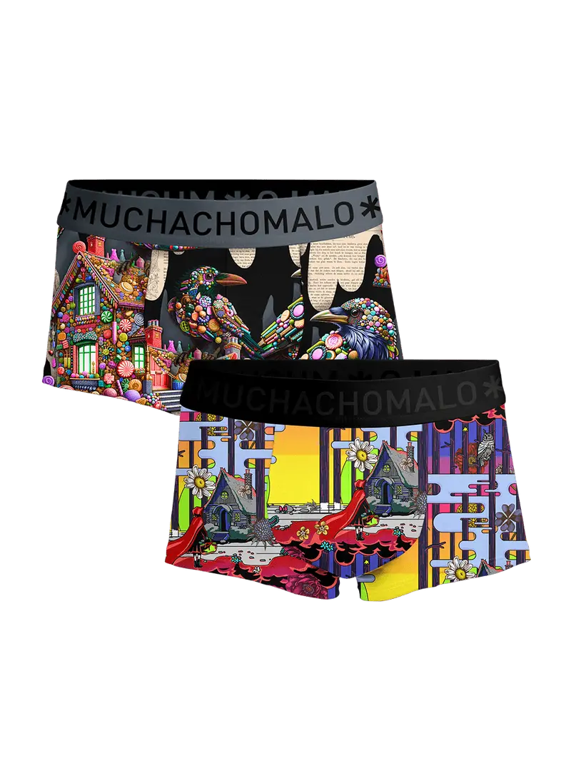 Heren 2-pack Trunks Redridinghood Hansel