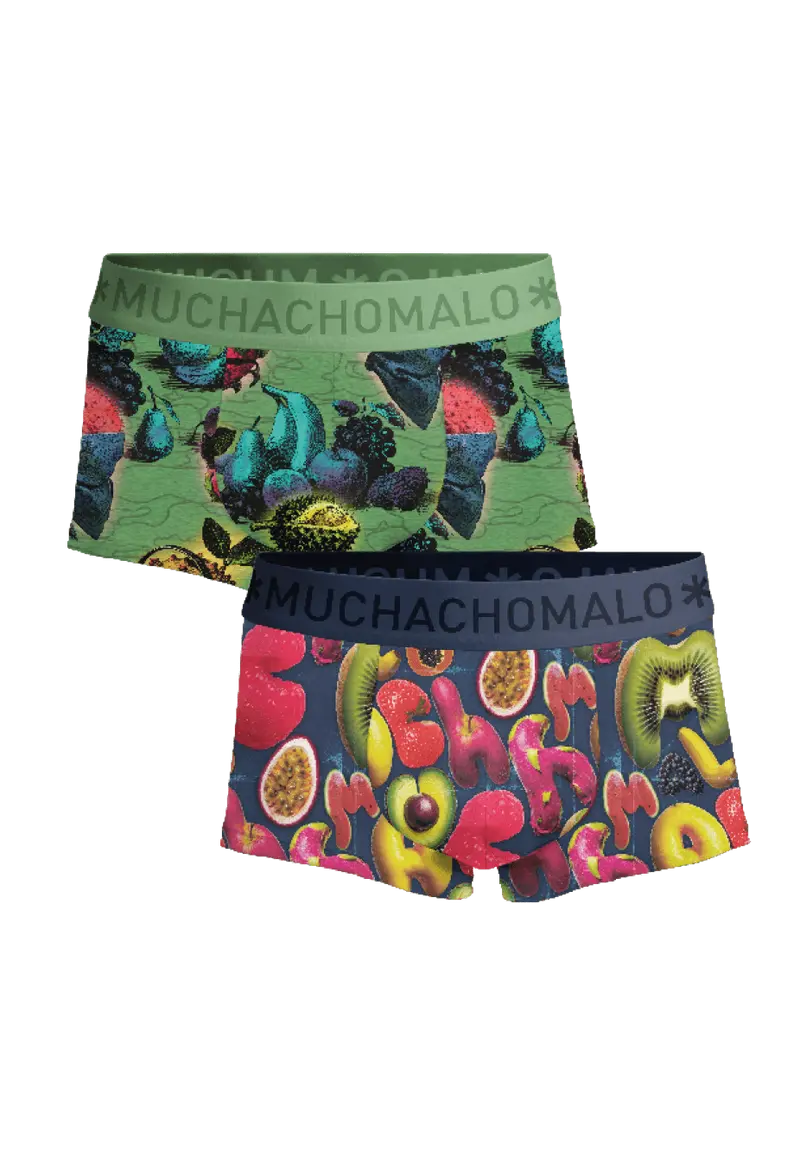 Heren 2-pack Trunks Weird Fruit