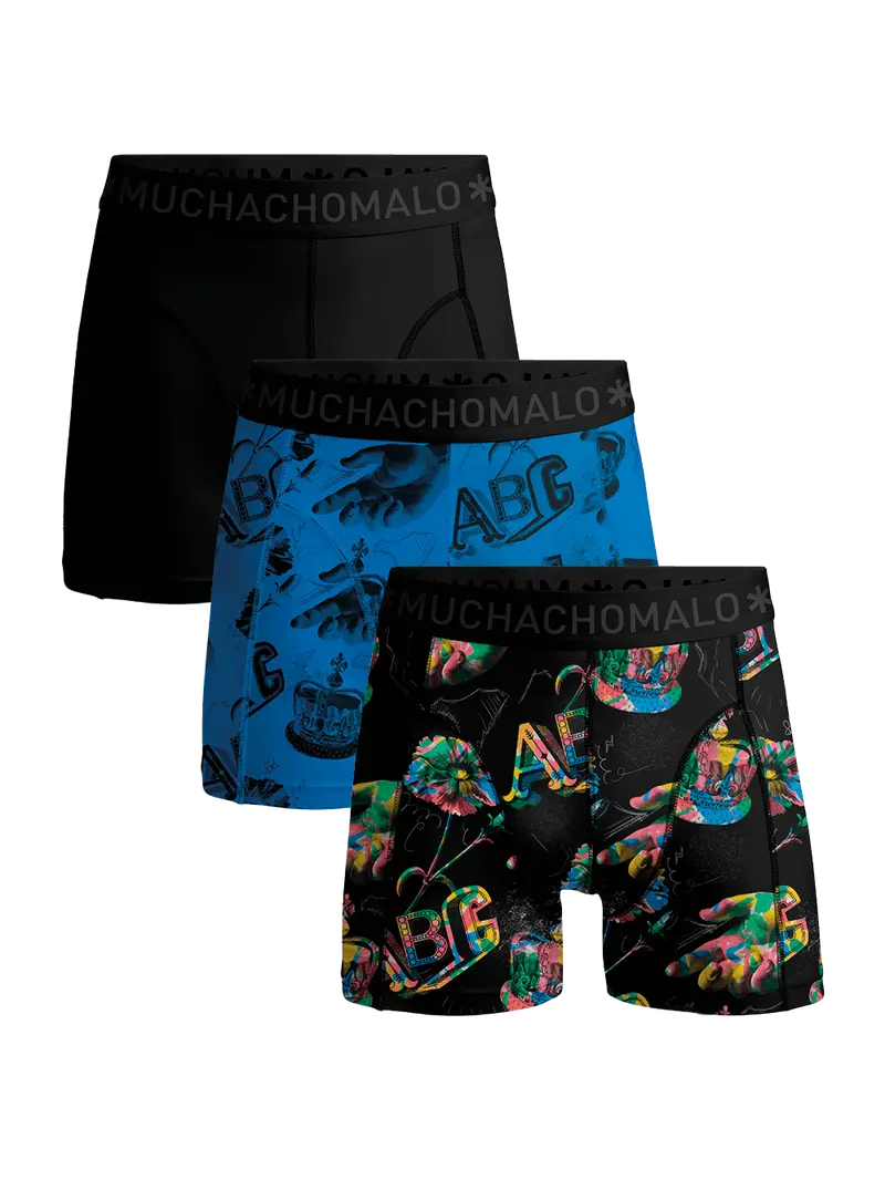 Heren 3-pack Boxershorts