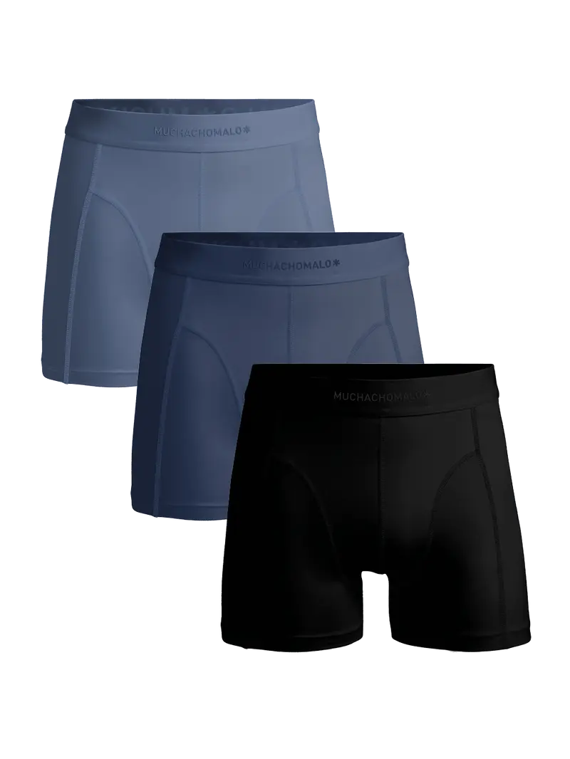 Heren 3-pack Boxershorts Pima Cotton
