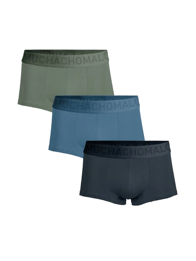 Heren 3-pack Trunks Bamboe
