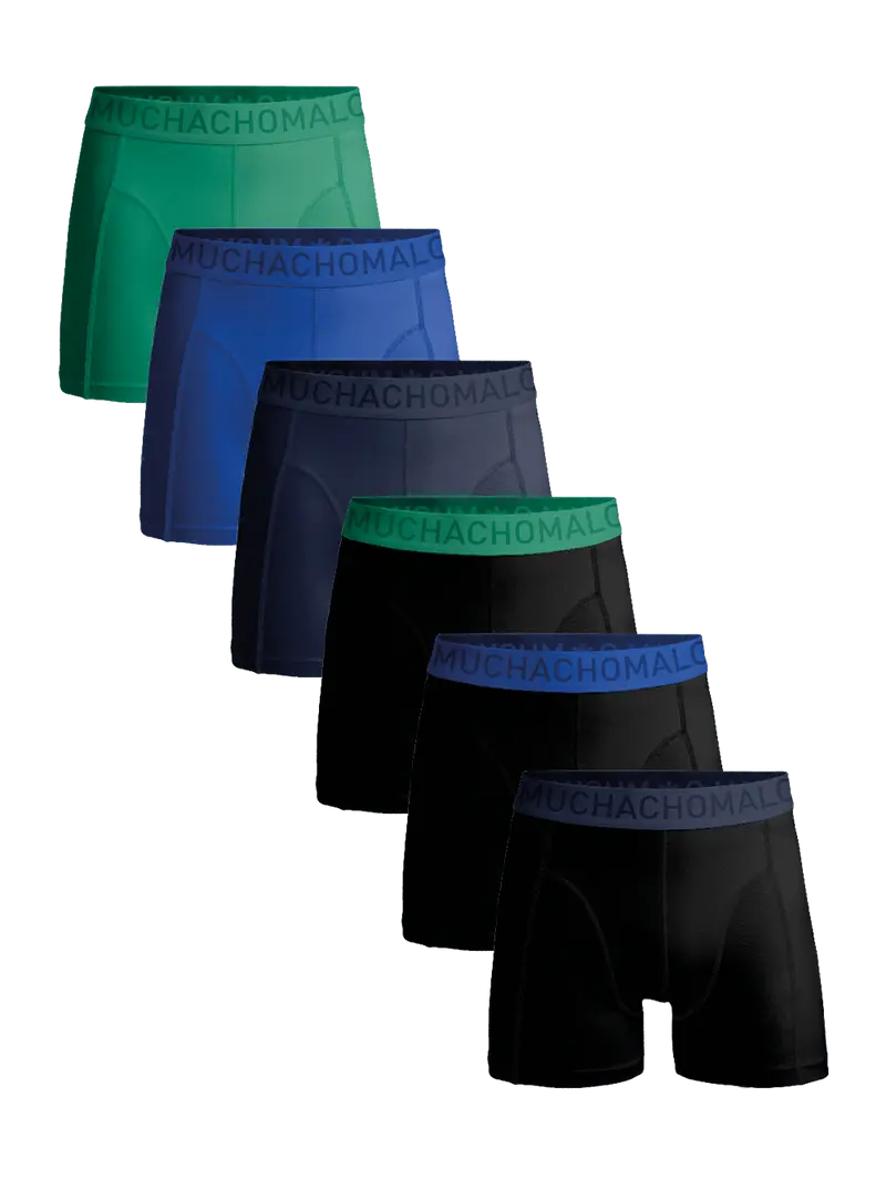 Heren 6-pack Boxershorts Microfiber