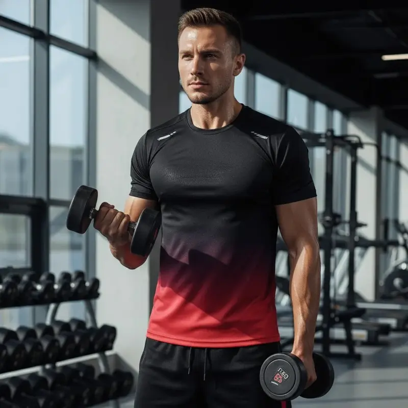 Heren Gradient Sneldrogende Sportset