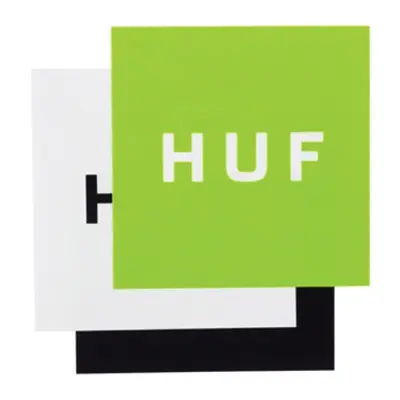 Huf Box Logo Sticker Pack Assorted