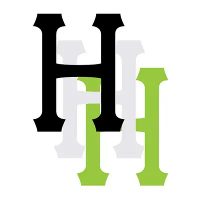Huf Classic H Die Cut Stickers Assorted