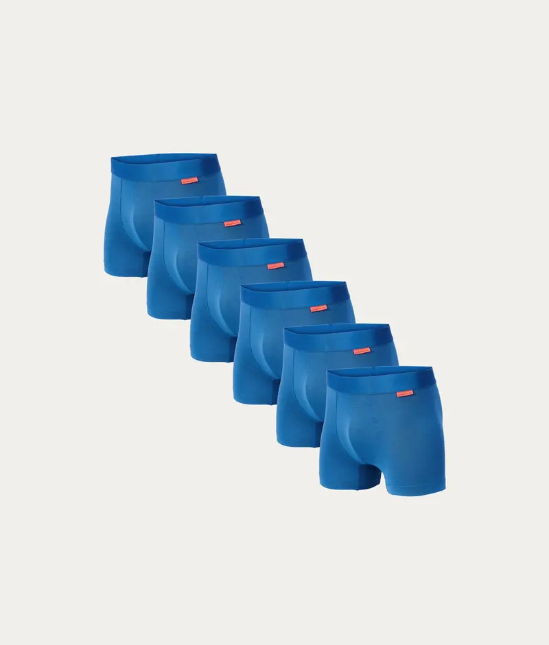 IJsblauwe Boxershort Iced Glacier (6-pack)