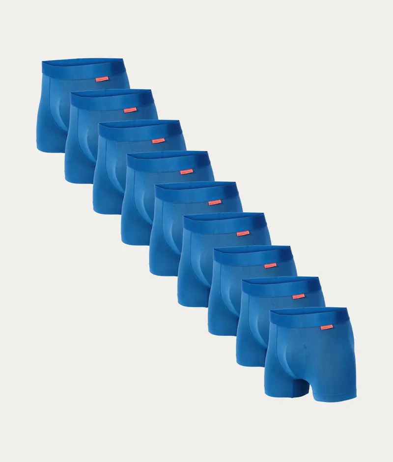 IJsblauwe Boxershorts Iced Glacier (9-pack)