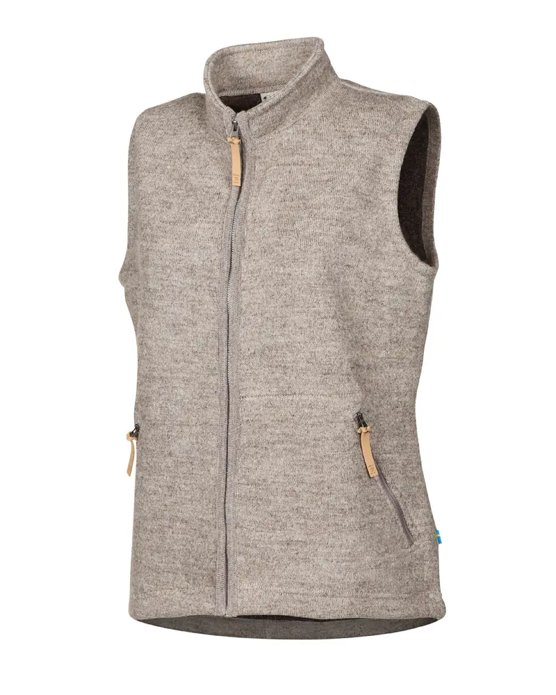 Ivanhoe Knitted in Sweden - NLS Coco Vest | wollen dames bodywarmer