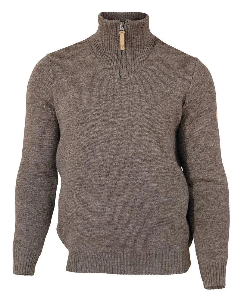 Ivanhoe Knitted in Sweden - NLS Elm HZ | wollen herentrui