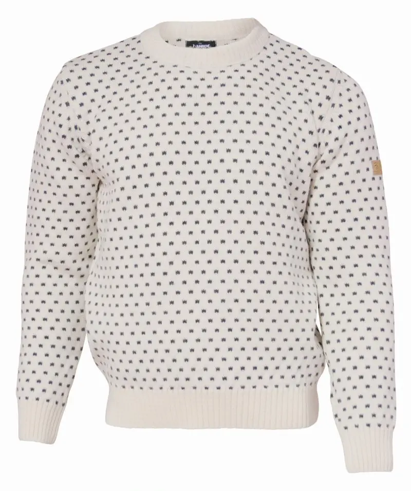 Ivanhoe Knitted in Sweden - Sverre crewneck | gebreide wollen herentrui