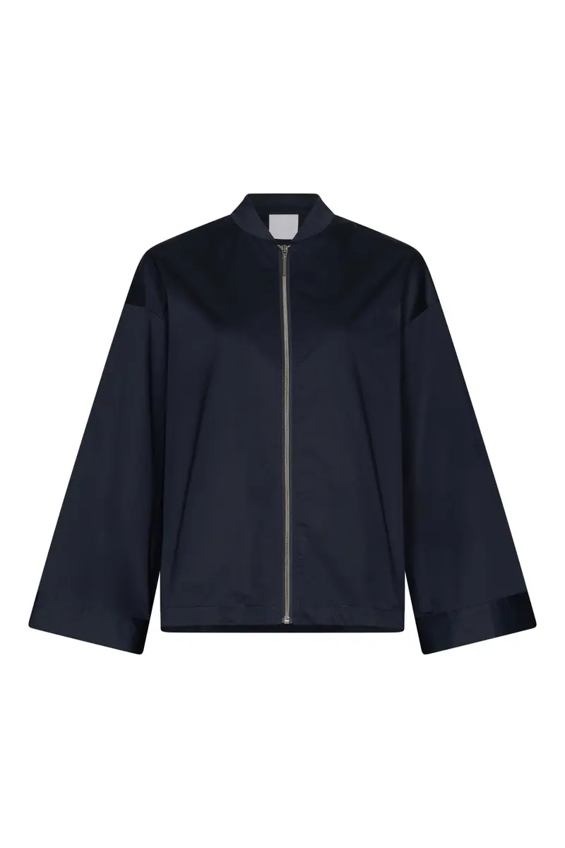 Jacket | Cotton Stretch | Sangi | Black Blue