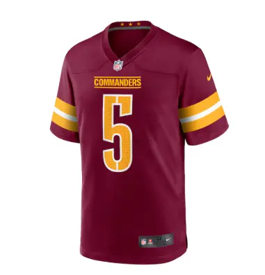 Jayden Daniels Washington Commanders Home NFL Game Jersey Nike