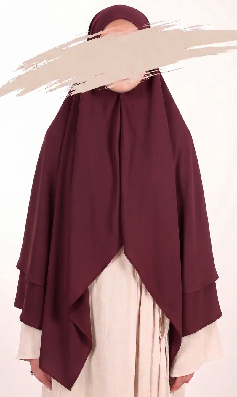 Jersey Premium Vierkant - Plum