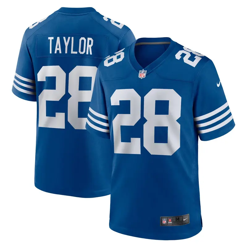 Jonathan Taylor Indianapolis Colts NFL Home Game Jersey Nike Blue
