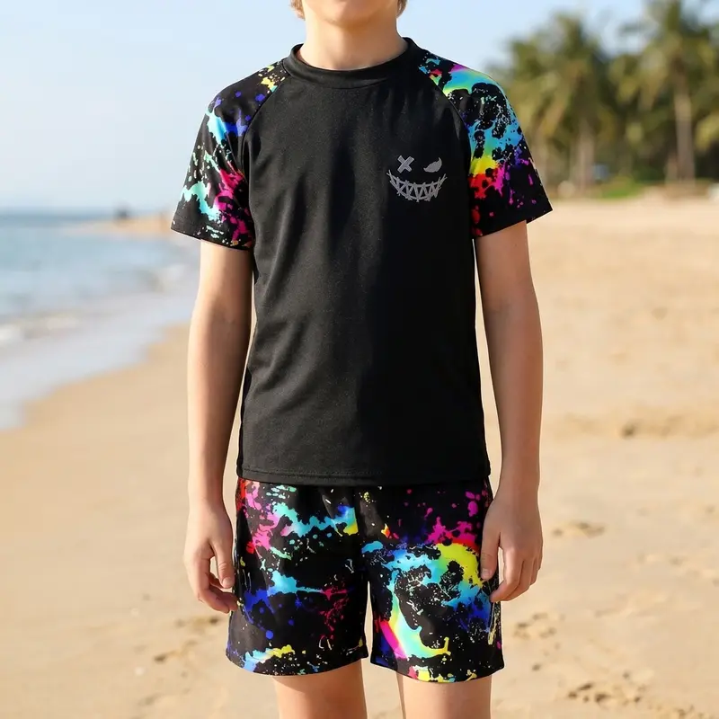 Jonge Jongen Slim Fit Zwem Set