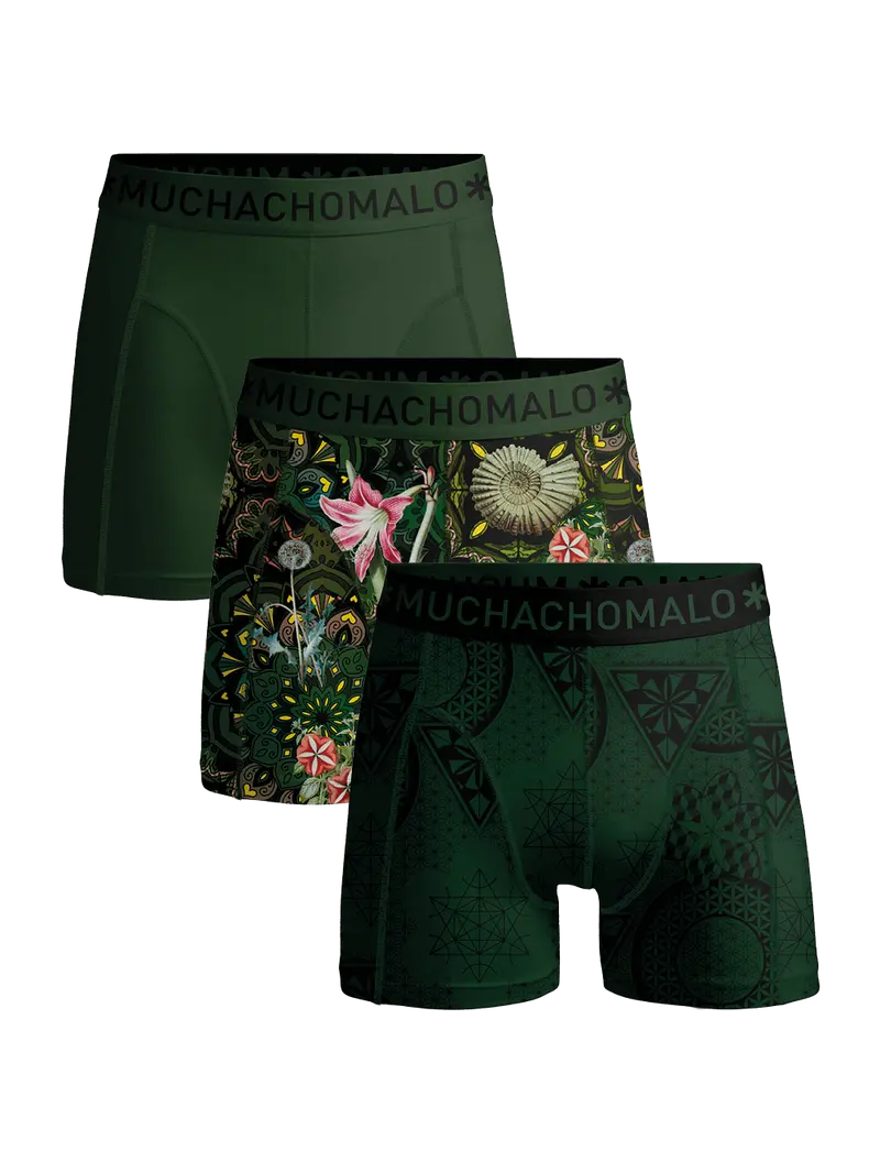 Jongens 3-pack Boxershorts Geometric