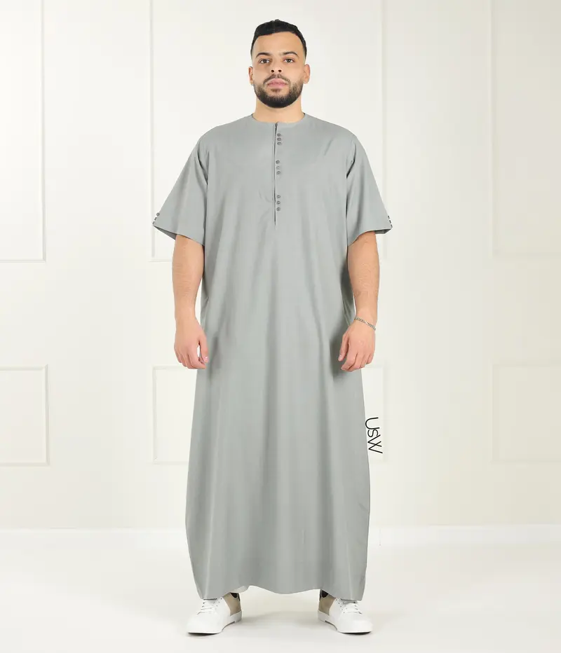 Kandora Yusuf Silver Grey