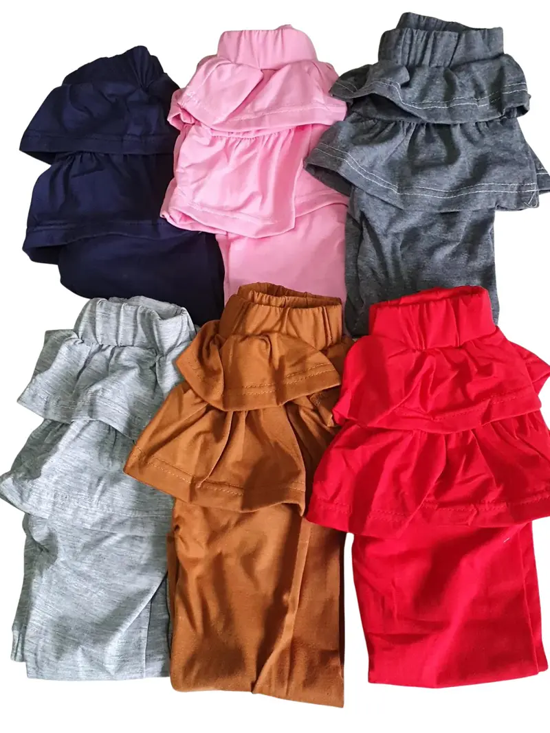 Katoenen legging met rokje