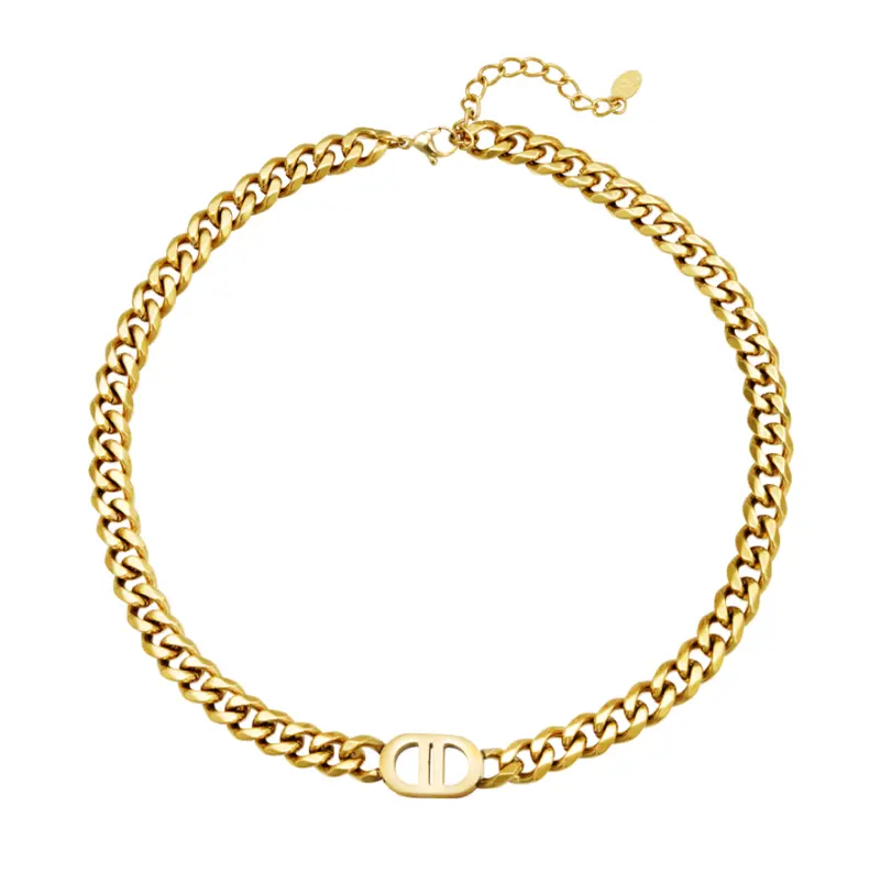 Ketting Good Life Goudkleurig - Roestvrij Staal
